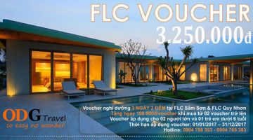 Ở khách sạn 5 sao “giá rẻ” với voucher FLC Sầm Sơn 3 ngày 2 đêm