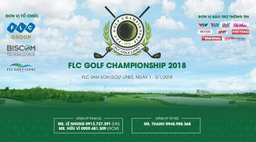 Khởi đầu năm mới với giải FLC Golf Championship 2018